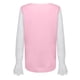 thumbnail image 4 of Blusa informal con cuello en V y manga larga de encaje para mujer Pompotops  gfhjh22258, 4 of 8