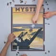 thumbnail image 3 of Mystic, Connecticut, River, Lithograph (1000 Piece Puzzle, Size 19x27, Challenging Jigsaw Puzzle for Adults and Family, Made in USA), 3 of 4