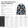 thumbnail image 5 of Kdxio Football Print Women Men Sun Protection UPF 50+ Jackets Zip Up Long Sleeve Hoodie Hiking Lightweight with Pockets, 5 of 7