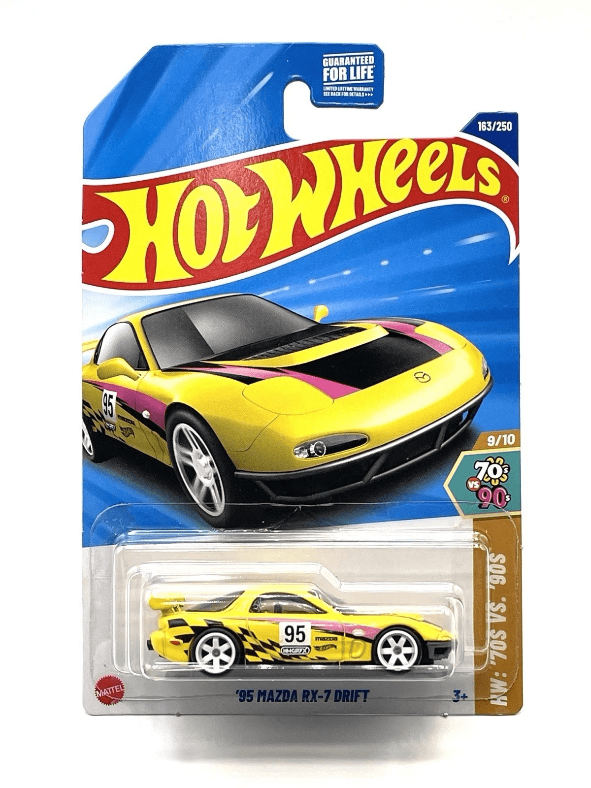 Hot Wheels 2004 Mazda RX-8 Custom Pull-Back Speeders Toy Car in 1