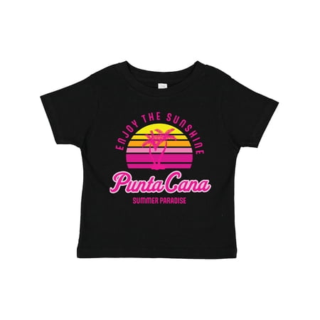 Inktastic Enjoy the Sunshine Punta Cana Summer Paradise Boys or Girls Toddler T-Shirt