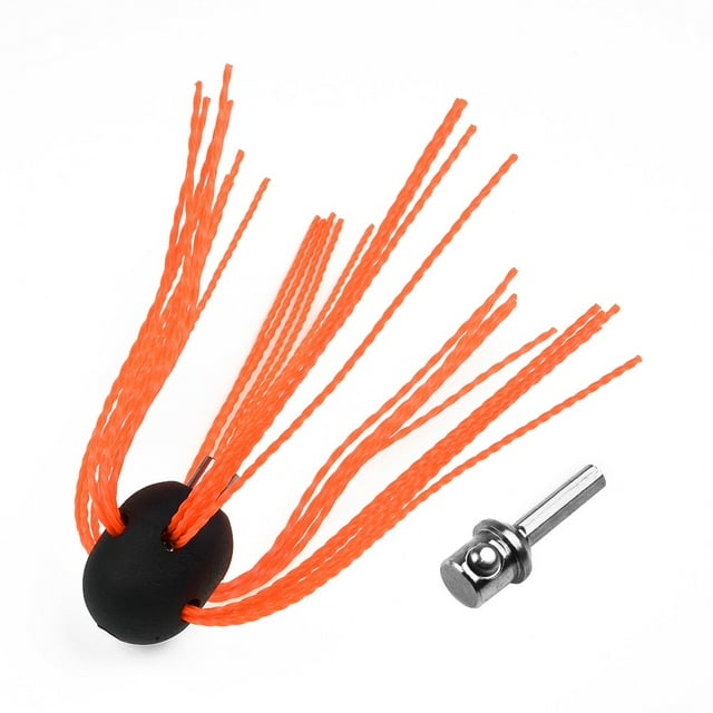 Luckyn Brosse de Balayage en Aluminium pour Cheminée Nettoyage Rotatif Ensemble Flexible