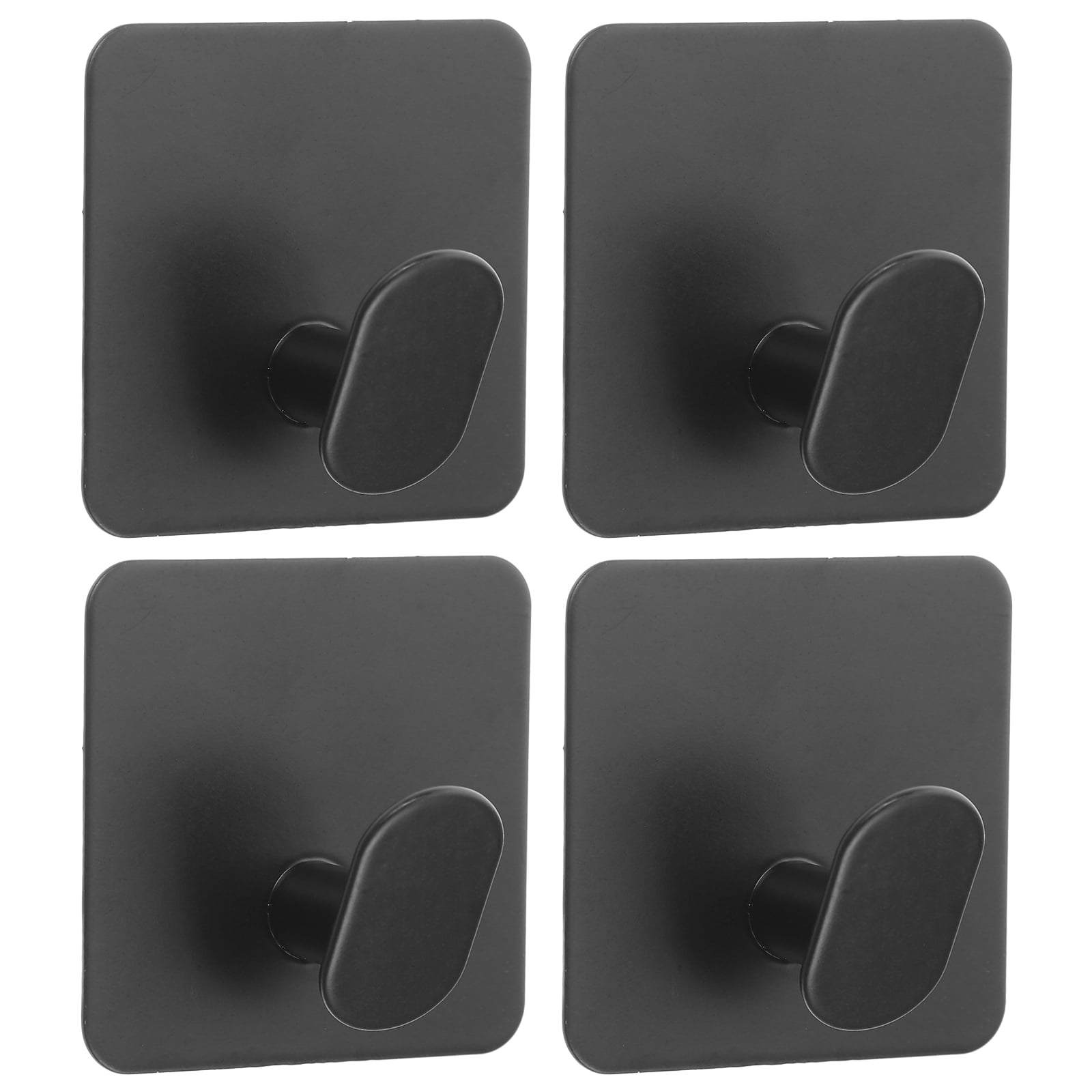 4pcs Stainless Steel Towel Hook Bathroom Kitchen Towel Holder Wall Hand Towel Holder