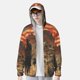 thumbnail image 2 of Balery 1860s Style American Cowboy Sudadera ligera de manga larga con capucha y protección solar UPF 50+ para hombre y mujer, ideal para pesca y running-XX-Large, 2 of 7