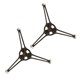 thumbnail image 2 of 2 soportes profesionales para plato giratorio de microondas de triple brazo (negro), 2 of 6