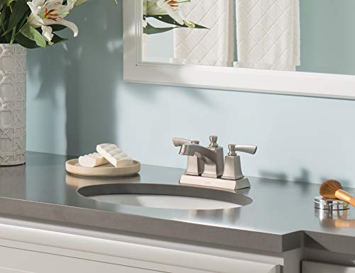 Moen Conway Zweigriff-Armatur Fürs Bad – Chrom, Niedriger Bogen, ADA-konform & Wassersparend