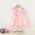 thumbnail image 2 of Robes pour Tout-Petites Fille Robe Tutu pour Filles Robe d'Anniversaire pour Fille Robes d'Été Robe Chic Vêtements pour Filles 18-24 Mois, 2 of 3