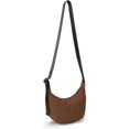 thumbnail image 3 of Nylon Crescent Bag - Casual Shoulder Crossbody with Adjustable Strap & Dual Interior Pockets, 3 of 7