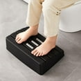 thumbnail image 3 of Footrest under Desk Massage Roller Help Blood Circulation of Legs Non Slip Foot Black 1, 3 of 7