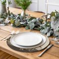 thumbnail image 2 of Vintage Flowers Round 13 Inch Placemats Set of 6, Birds Retro Art Elegant Farmhouse Rustic HeatResistant Non Slip Place Mats for Dining Table, Wipeable Braided Kitchen Table Mats for Housewarming, 2 of 9