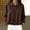Coffee, variant on FRSASU Women's Bomber Jacket Fall Lapel Zip Up Coat Casual Oversized Long Sleeve Bomber Jackets Streetwear Outerwear Yellow