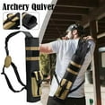thumbnail image 3 of Carquois Léger pour Flèches Arrière, Support de Flèches Tactique avec Poche, Étui de Rangement Multifonction pour Accessoires de Tir à l'Arc, 3 of 8