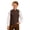 00&Brown1849, variant on Tiijoy Boys Formal Vest Mandarin Collar Button Down Waistcoat for Kids, Sizes 2-14