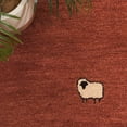 thumbnail image 6 of Safavieh Himalaya April Novelty Area Rug, Rust, 6' x 9', 6 of 10