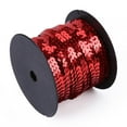 thumbnail image 1 of 100 Yards 6mm Shiny Trim Sewing Strings with Flat Round Sequins Line for DIY Crafts, Multiple Color Options, 1 of 7