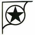 thumbnail image 2 of Village Wrought Iron SB-144-M Western Star - Shelf Brackets Medium, 2 of 2