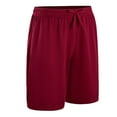 thumbnail image 3 of UVEASISHA Baggy Shorts for Men Lightweight Quick Dry Fitness Shorts Casual Summer Sweat Shorts Wine M, 3 of 7