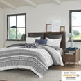 thumbnail image 2 of Gracie Mills Robbins Chenille Tufted 3-Piece Cotton Duvet Cover Set - GRACE-12891, 2 of 5