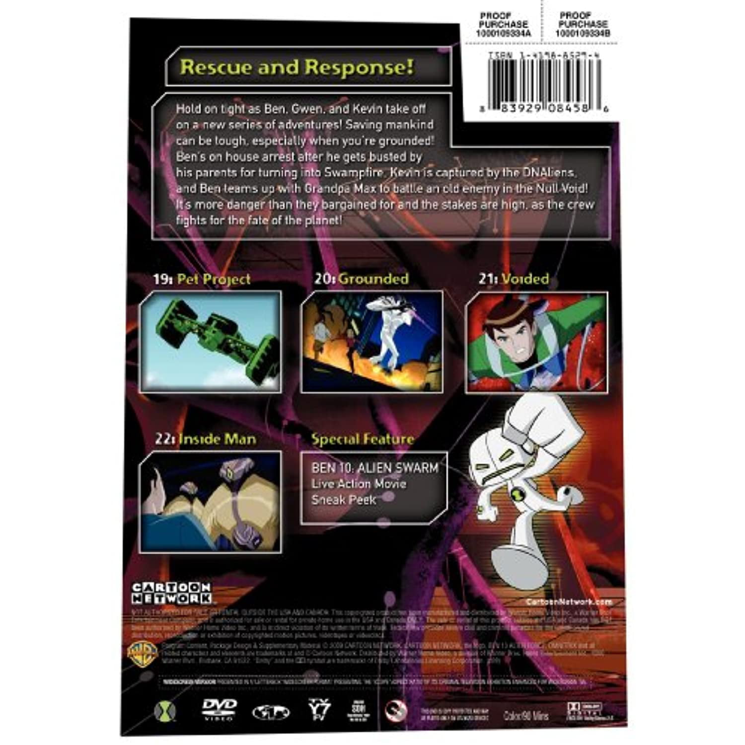 eftertænksom Sved Sindssyge Ben 10 Alien Force: Season 1, Volume 5 (DVD) - Walmart.com