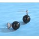 thumbnail image 5 of Pendientes de plata de ley S925 con forma de corazón y perlas, nicho de primera calidad, accesorios de ropa, 5 of 5