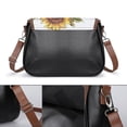 thumbnail image 3 of Sunflower Skull (7) Vintage Crossbody Bag for Women Medium Leather Hobo Bags Shoulder Bag Classic City Leather Satchels, 3 of 8