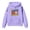 Light Purple, variant on WOYY 100 Days Of School Hoodie for Toddler Boys Graphic Hooded Sweatshirt, Sizes 2-3T