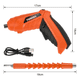 thumbnail image 4 of Atornillador Inalambrico Teeno De 3.6v, Kit De 46 Piezas, 4 of 8