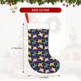 thumbnail image 4 of Balery Turtle Pattern Christmas Stockings with Initials, 18" Large Knit Christmas Stocking,Xmas Stocking for Kids, Holiday and Family Stocking, 4 of 7