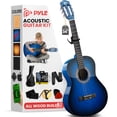thumbnail image 1 of Guitarra acústica Pyle Beginner 1/2 Junior Size Blue Burst, 1 of 7
