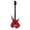 Red, variant on Ktaxon 38" Beginner Flame Type Professional Electric Guitar With Bag, Pick, Strap, Tremolo Bar