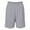 Oxford Gray, variant on Men's and Big Men's 9-10" Cotton Shorts with Pockets and Adjustable Waist, Sizes S-4XL
