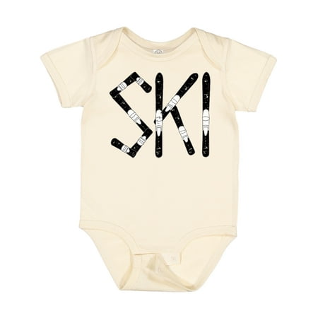 

Inktastic Ski Rough Text Gift Baby Boy Bodysuit