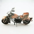 thumbnail image 4 of GKNET 10" Classic Hand craft HD Motorcycle Metal Art Sculpture Tin Bar Figurine 1PC, 4 of 5