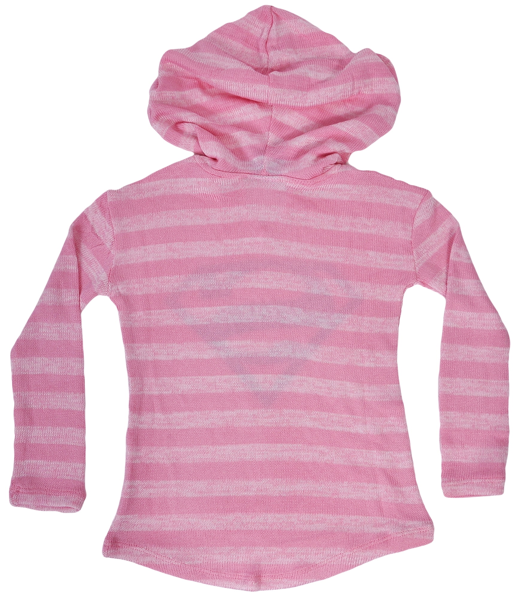 pink striped hoodie