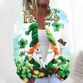 thumbnail image 2 of Jinhomg Cardigan Sweaters for Women Funny St Patrick's Day Cardigans Plus Size Comfy Long Sleeve Button Down Jackets Ladies Thin Holiday Sweater Fall Saving Green XXL, 2 of 6