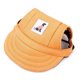 thumbnail image 1 of Gorra de béisbol de lona para perros pequeños, sombrero de verano para mascotas, accesorios de protección solar para perros al aire libre, 1 of 4