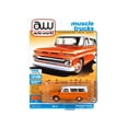thumbnail image 3 of Auto World 64302 1:64 Muscle Trucks 1965 Chevy Suburban Series B Orange, 3 of 3
