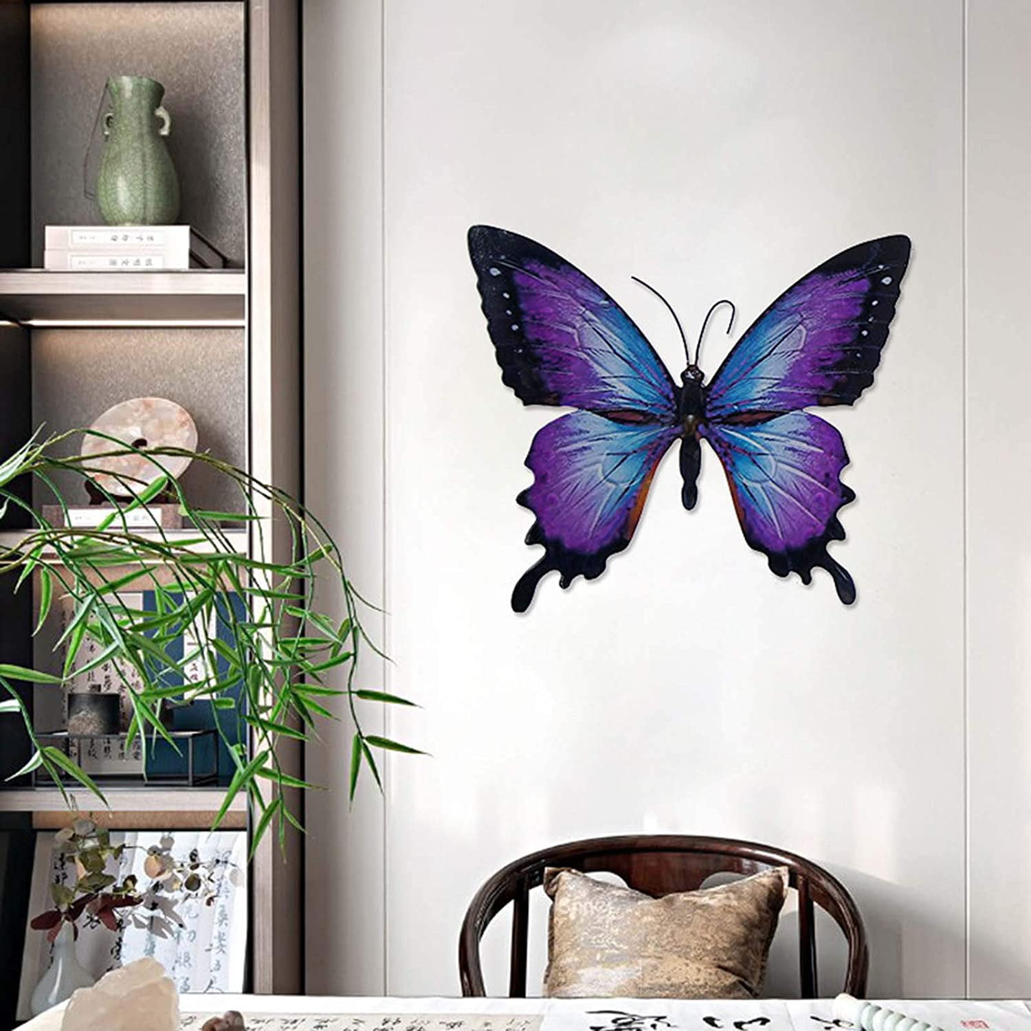 Indoor or Outdoor Home Decorations HOME-X Metal Butterfly Wall Accents