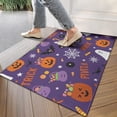 thumbnail image 4 of Pumpkin Skull Bat Spider Non-Skid Doormat x Inch Happy Halloween Pumpkin Protection Door Mats Switch Rug for Entryway Porch Entryway Bathroom, 4 of 7