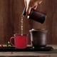thumbnail image 4 of Juego de 6 tazas de esmalte de mano estilo retro, tazas de esmalte de colores, tazas gruesas para café o leche., 4 of 8