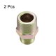 thumbnail image 3 of Conector de tubo reductor - Niple hexagonal - 1 X 3/4 BSP macho con acabado de zinc 2 piezas, 3 of 3