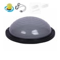 thumbnail image 3 of lacooooppia Balance Ball Balance Fitness Ball Adults Balance Training with Resistance Bands and Pump Ball for Workout Sports Gray, 3 of 8