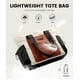 thumbnail image 3 of Bolsa acolchada LOVEVOOK, bolsa de trabajo para mujer, color crema, 3 of 9