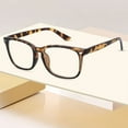 thumbnail image 3 of Lunettes de Vue Carrées Transparentes Unisexes (Non), 3 of 3
