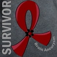 thumbnail image 3 of CafePress - Brain Aneurysm Survivor 12 Women's Dark T Shirt - Women's Traditional Fit Dark T-Shirt, 3 of 4