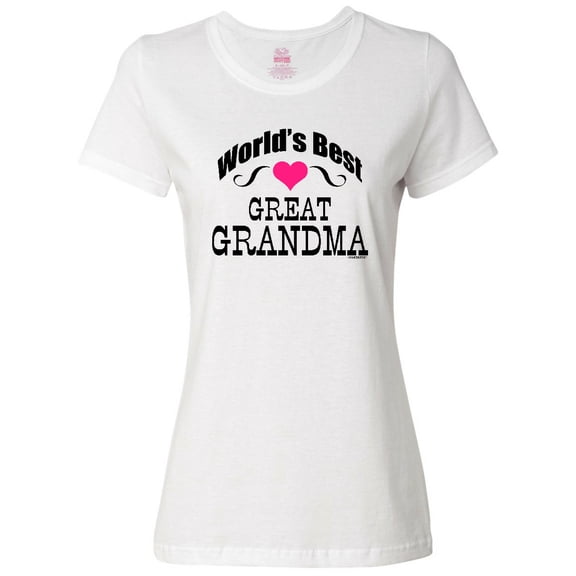 Inktastic World's Best Great Grandma Women's T-Shirt