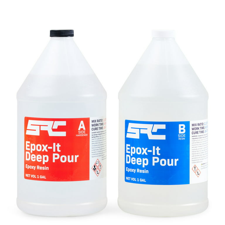  Nicpro 0.75 Gallon Deep Pour Epoxy Resin Kit, 2 to 4