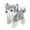 Grey, variant on Electric Corgi Interactive Walking Talking Corgi Robot Dog Plush Toy Smart Pet With Sound Effects Moving Tail Electronic Companion Toy 7.09 Inches Soft Stuffed Animal