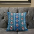 thumbnail image 7 of Amrita Sen Designs  20 x 20 in. Hamsa Hand Paisley Duo Broadcloth Indoor & Outdoor Zippered Pillow - Blue, 7 of 7