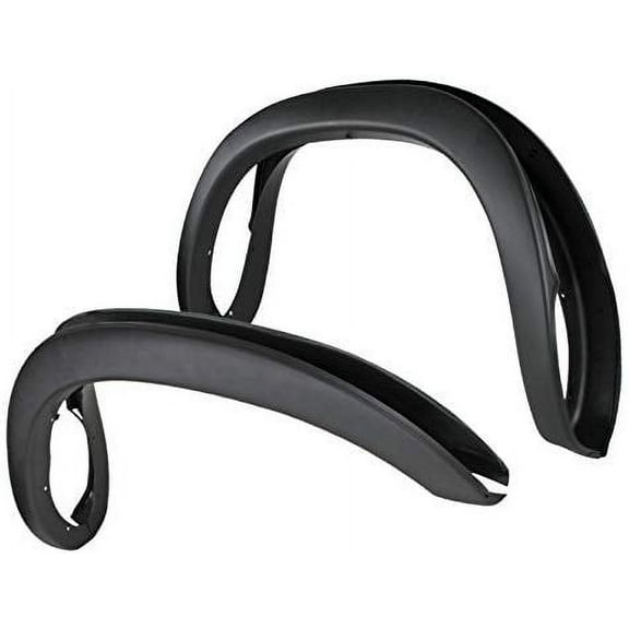 Factory OE Style Fender Flare Black Paintable Made For And Compatible With 2002 - 2009 Dodge RAM 1500 2500 3500 02 03 04 05 06 07 08 09